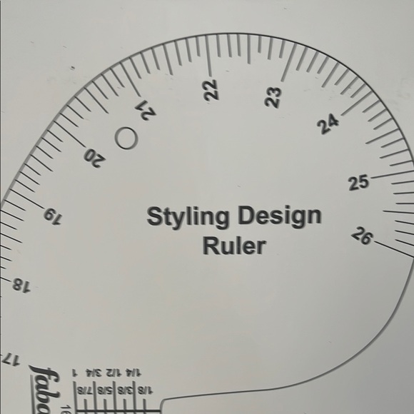 Savant Gray Styling Design Ruler - Picture 3 of 5